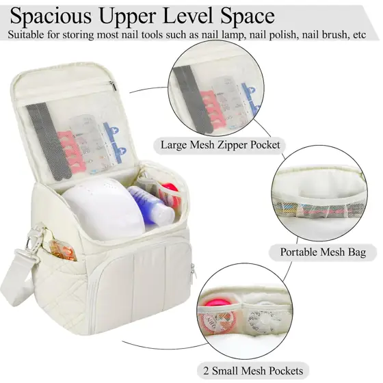 FCQQYWZ Nail Polish Organizer with… — Photo 2