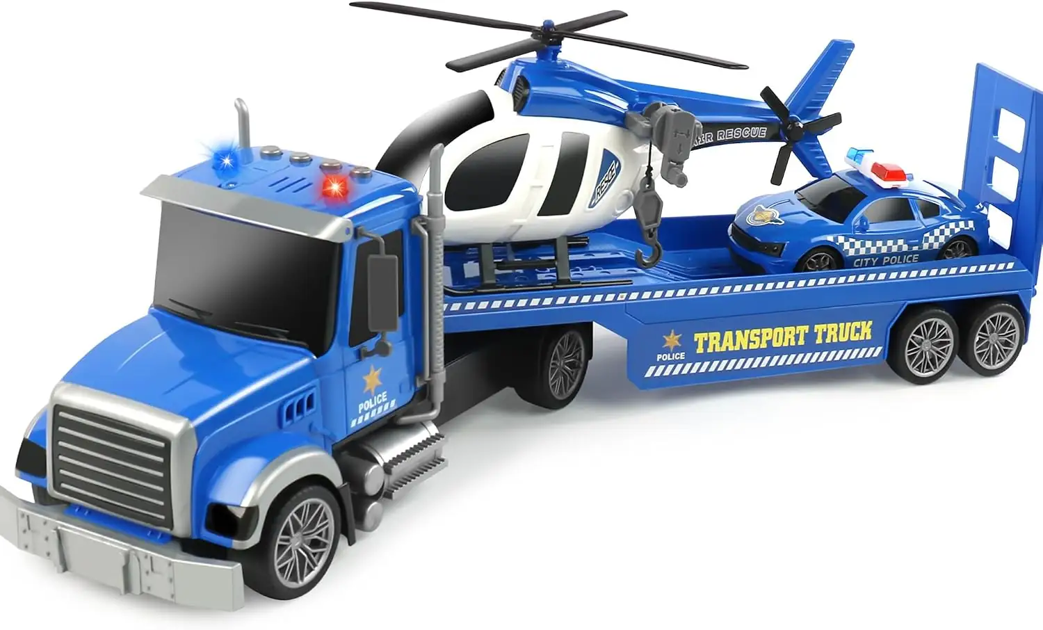 Dwi Dowellin 27" Friction-Powered Police… — Photo 1