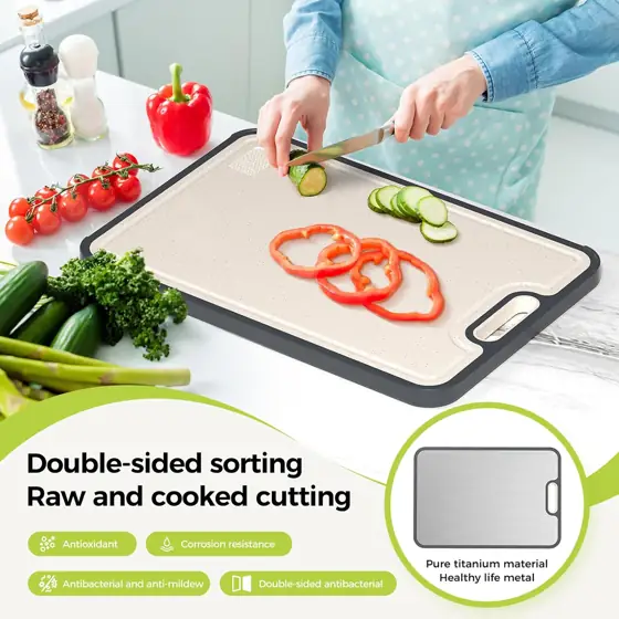 Titanium Cutting Board for Kitchen,… — Photo 2