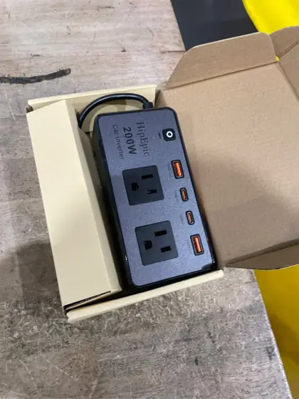 200W Multi-Port Car Power Inverter,Small… — Photo 3