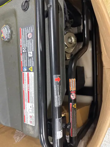 RYOBI 6,500-Watt Gasoline Powered Portable… — Photo 6