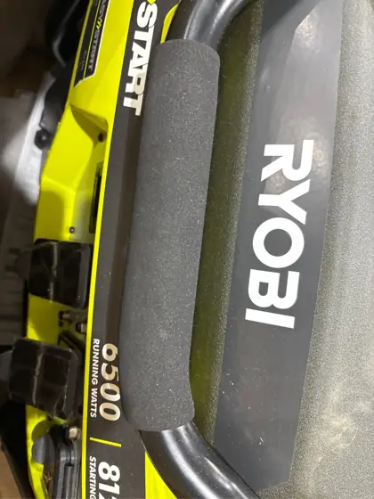 RYOBI 6,500-Watt Gasoline Powered Portable… — Photo 7