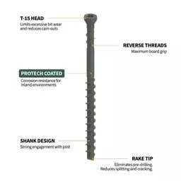 2- in. Exterior Coated Trimhead Hidden Edge Deck Screw (700-Count ...