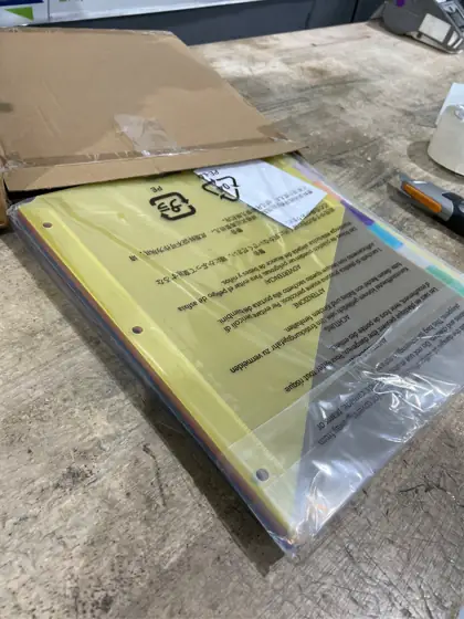 Amazon Basics Tab Dividers for… — Photo 5