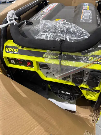 8000-Watt Recoil Start Gasoline Powered… — Photo 5