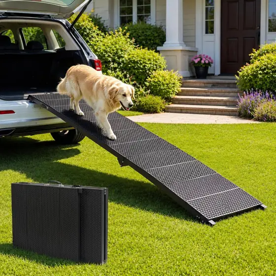 Foldable Dog Ramp for Car,… — Photo 1