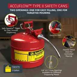 Justrite Type II Gasoline Safety… — Photo 2