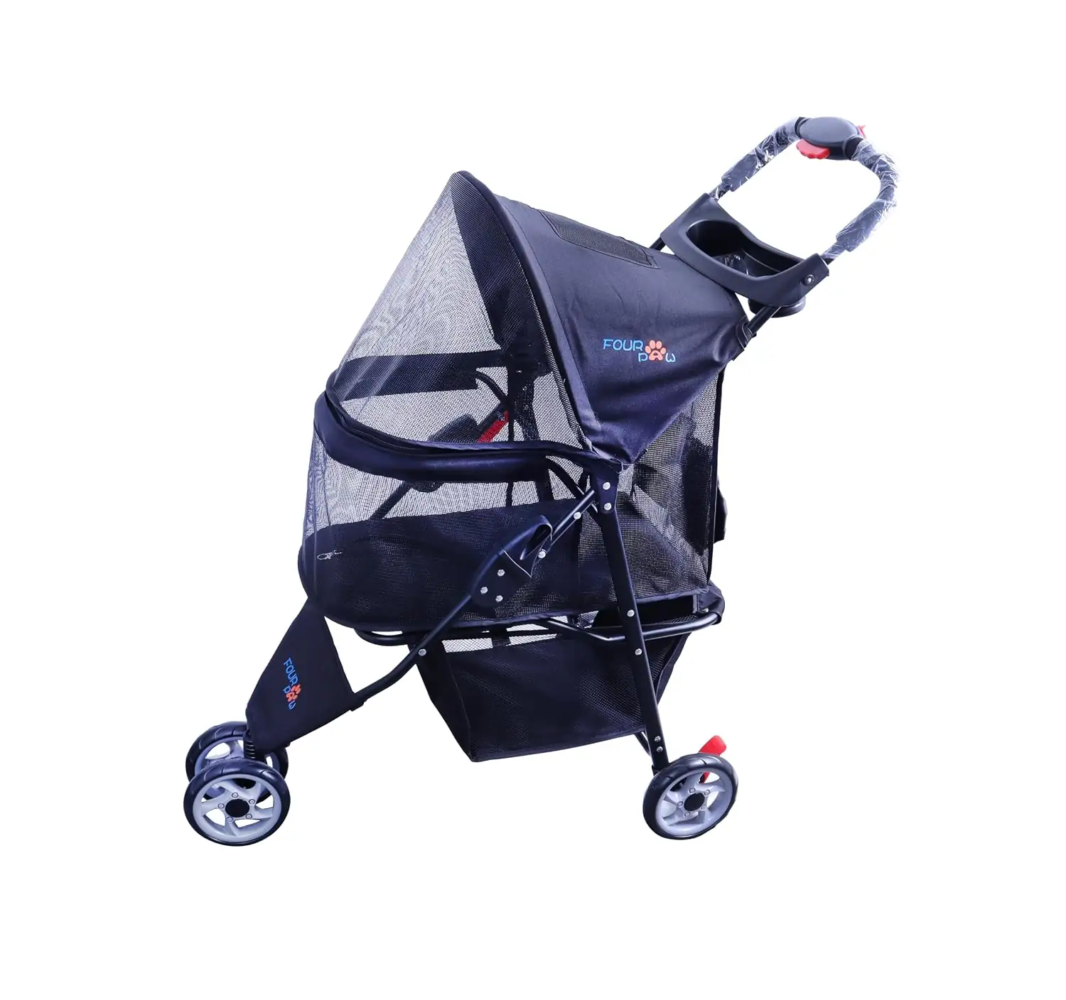 Full-Window Pet Stroller, 3-Wheel for… — Photo 1