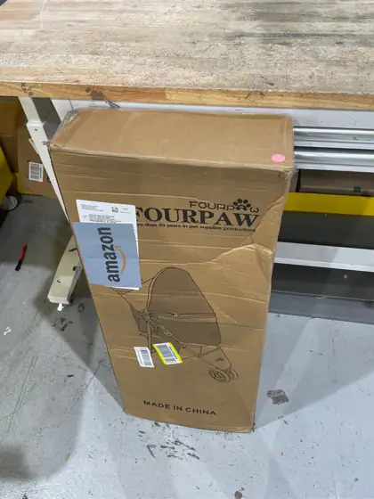 Full-Window Pet Stroller, 3-Wheel for… — Photo 3