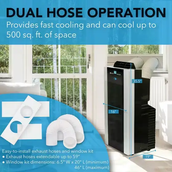 14,000 BTU Portable Air Conditioner… — Photo 2