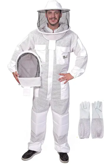 3-Layer Ventilated Sting-Proof Beekeeper Suit… — Photo 1