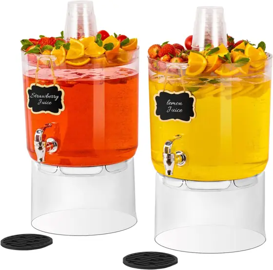 2 Gallon Drink Dispensers for… — Photo 1