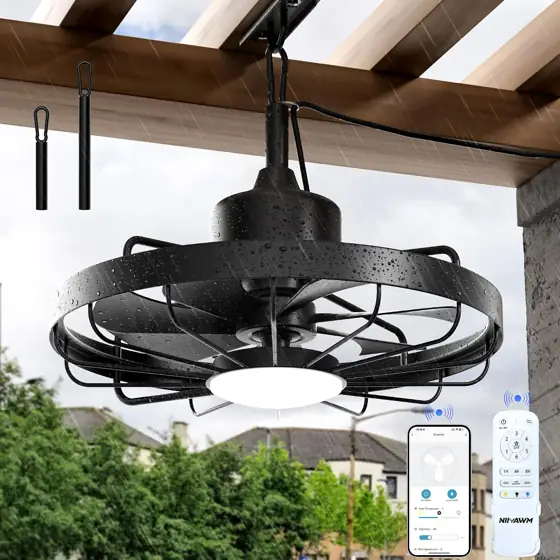 Niitawm 20" Outdoor Ceiling Fan… — Photo 1
