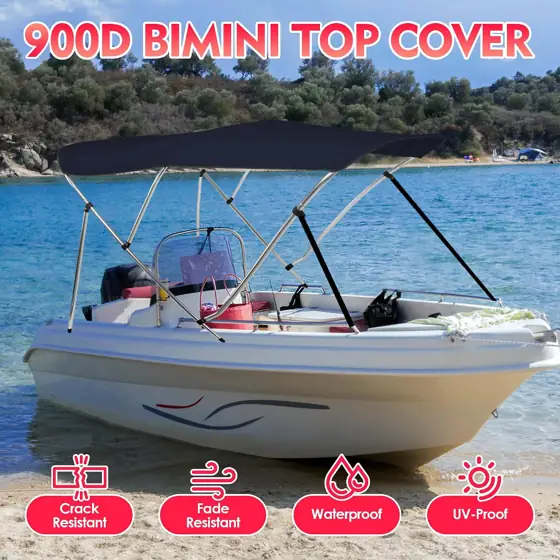 Bimini Tops for Boats, Navy,… — Photo 2