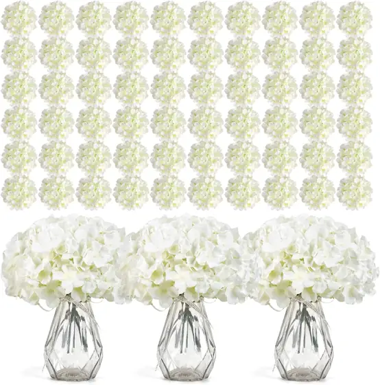 Auihiay 304Pcs Hydrangea Artificial Flowers… — Photo 1