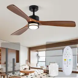 52" Outdoor Ceiling Fan with… — Photo 1