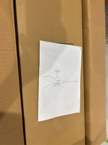 52" Outdoor Ceiling Fan with… — Photo 6