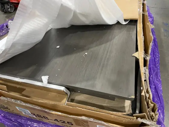 Caitbrook 7-Piece Rectangle Gray MDF… — Photo 4