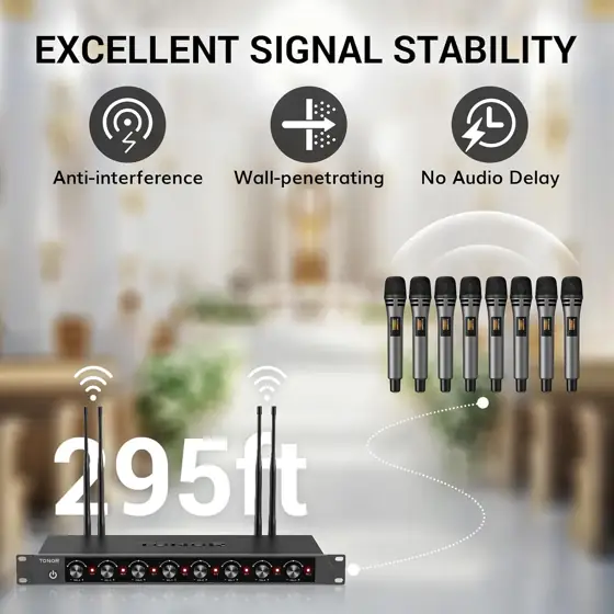 TONOR Wireless Microphone System with… — Photo 2