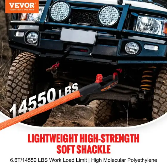 2x Synthetic Soft Shackle Cables… — Photo 2