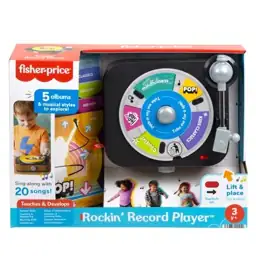 Fisher-Price Rockin' Record Player Toy… — Photo 2