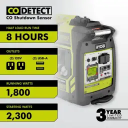 2,300-Watt Recoil-Start Bluetooth Digital Inverter… — Photo 2