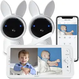 ARENTI Split-Screen Baby Monitor, 2K… — Photo 1