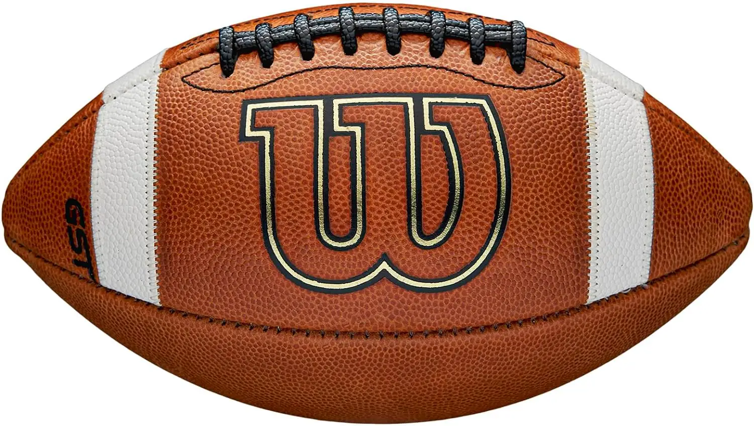 WILSON GST Leather Game Football — Photo 1