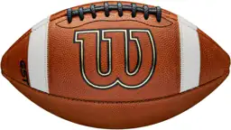 WILSON GST Leather Game Football — Photo 1