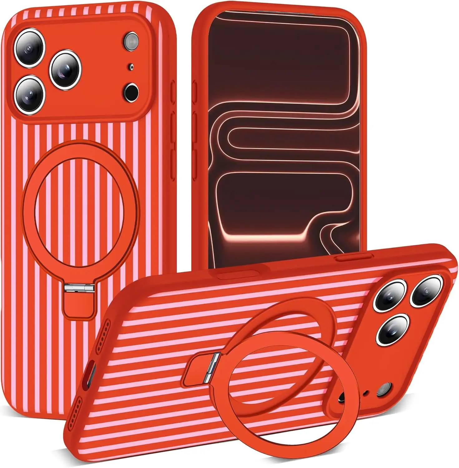 SKYLMW Striped Case for iPhone… — Photo 1