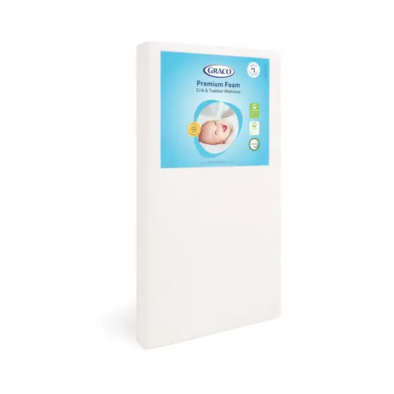 Graco Premium Foam Baby Crib… — Photo 1