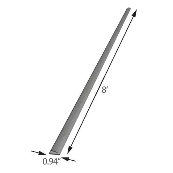 8 ft. Polycarbonate U-Channel for… — Photo 2
