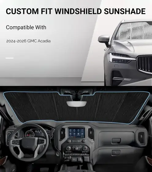 Pigenius Windshield Sunshade for GMC… — Photo 2