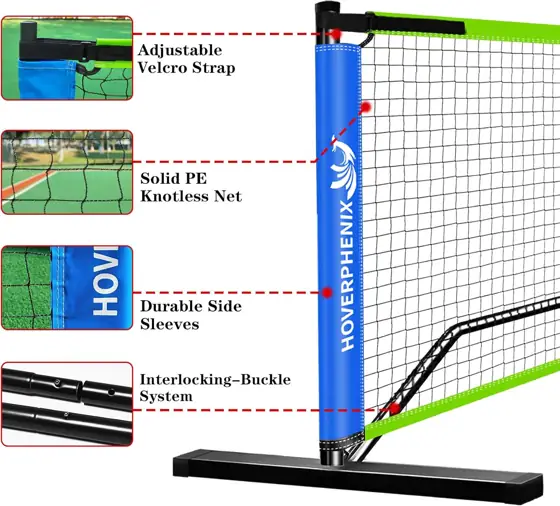 Hoverphenix Pickleball Net - 22FT… — Photo 2