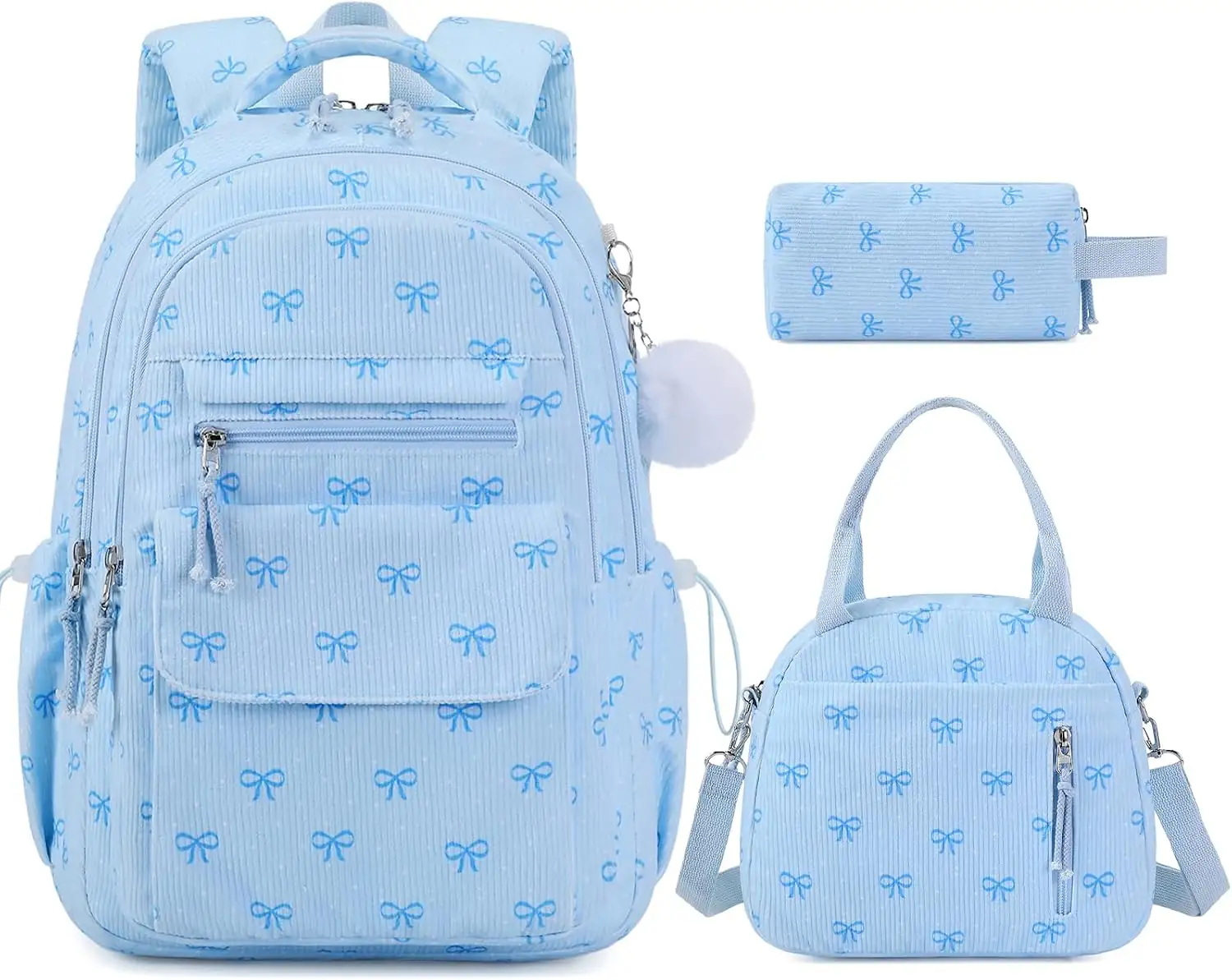 Bevalsa Backpack for Girls, 3PCS… — Photo 1