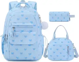 Bevalsa Backpack for Girls, 3PCS… — Photo 1