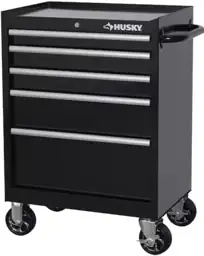 Husky 5-Drawer Rolling Tool Cabinet,… — Photo 1