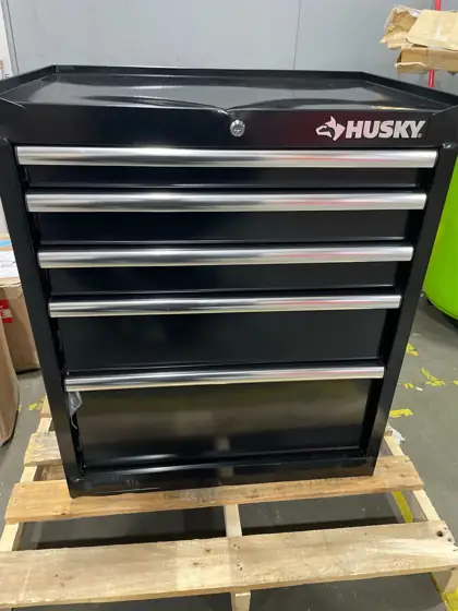 Husky 5-Drawer Rolling Tool Cabinet,… — Photo 3