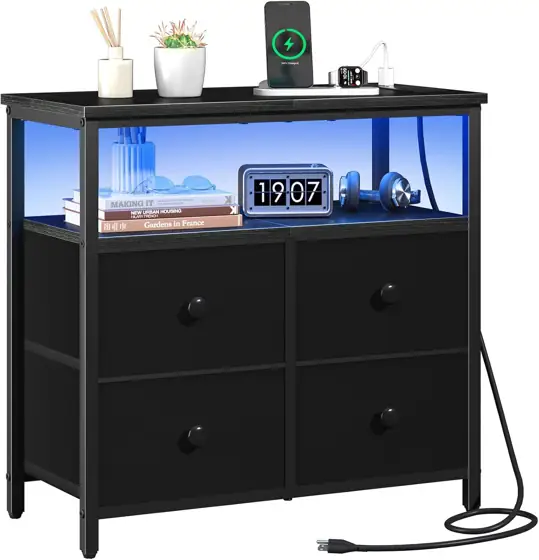 Yoobure Wide Night Stand with… — Photo 1