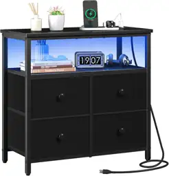 Yoobure Wide Night Stand with… — Photo 1