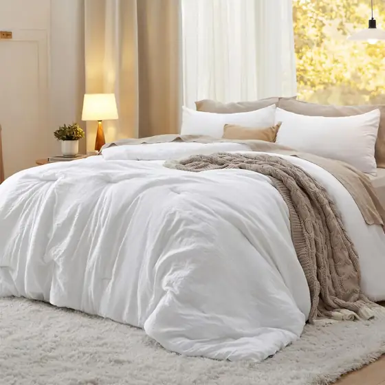Bedsure King Comforter Set Prewashed… — Photo 1