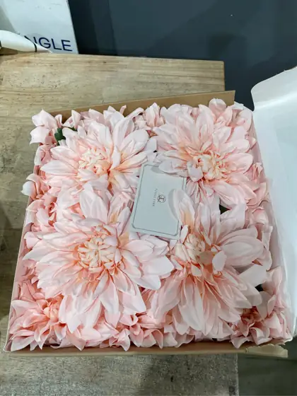 TINGE TIME Artificial Flowers Dahlias… — Photo 3