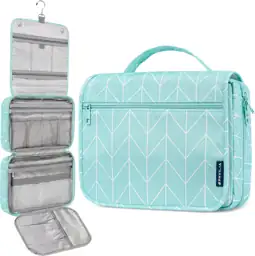 PAVILIA Hanging Toiletry Bag for… — Photo 1