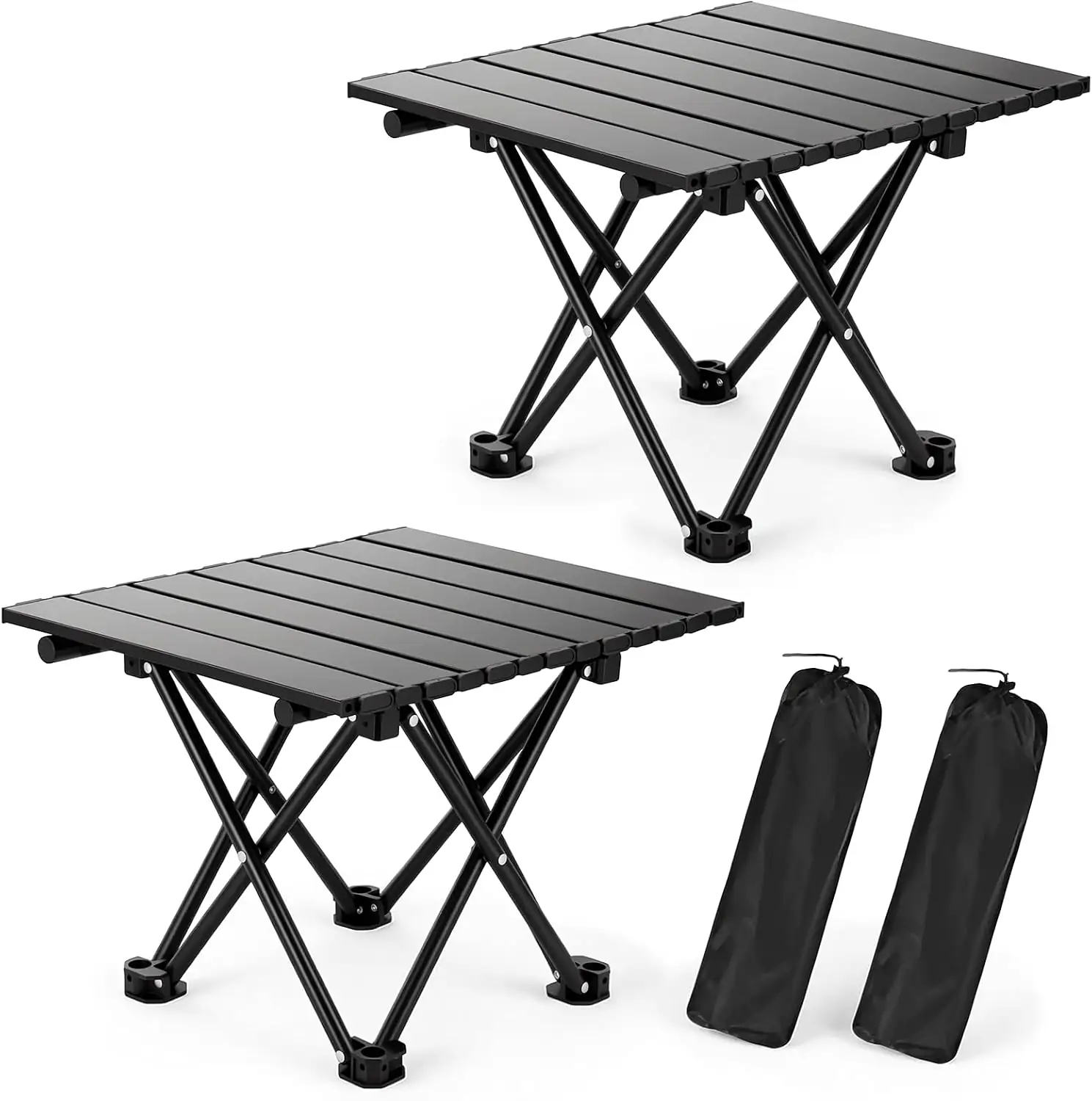 2 Pack Camping Table Foldable,… — Photo 1