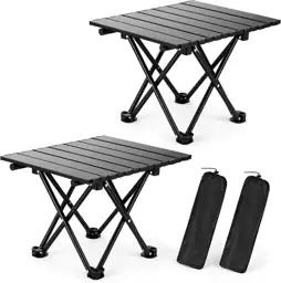 2 Pack Camping Table Foldable,… — Photo 1