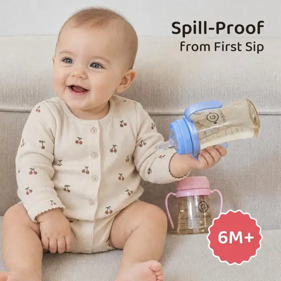 GROSMIMI PPSU Baby Straw Cup… — Photo 2
