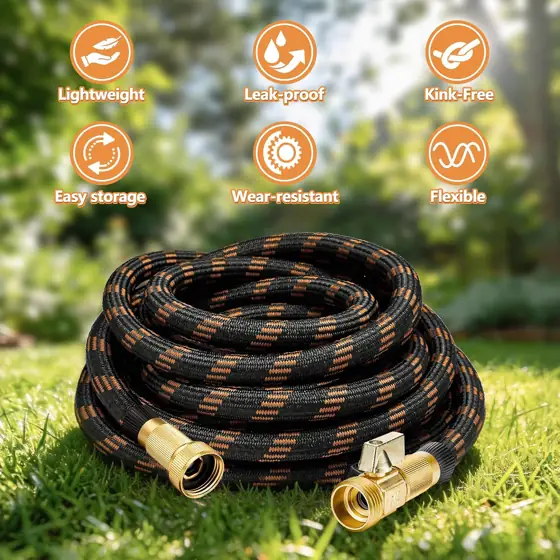 Flexible Garden Hose 100 ft,… — Photo 2