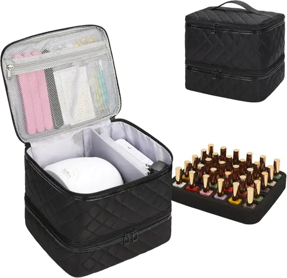 Nail Polish Organizer Bag Holds… — Photo 1