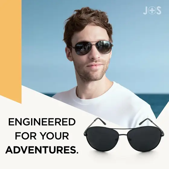 J+S Military Style Polarized Aviator… — Photo 2