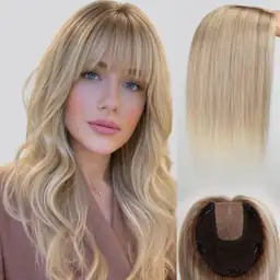 7"*8"Base Human Hair Toppers for… — Photo 1